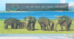 Desktop Screenshot of leisuretours.lk